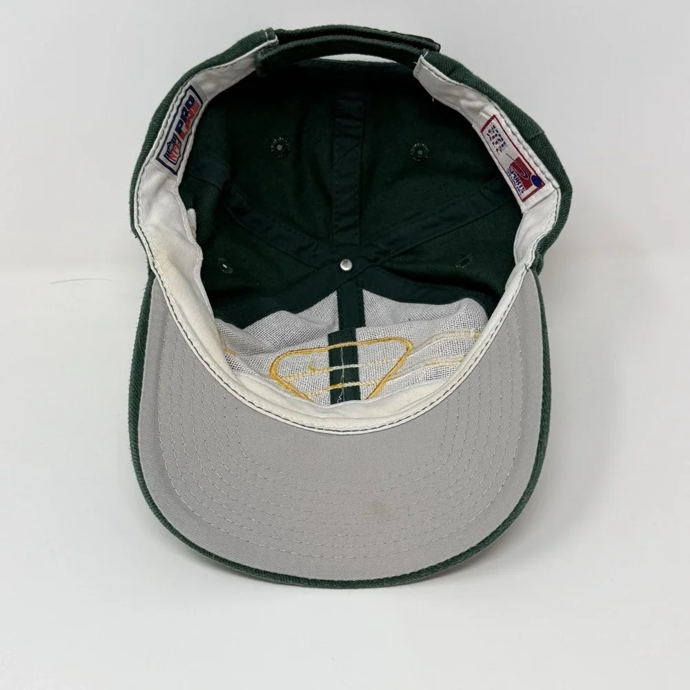 Vtg Sports Specialties Green Bay Packers NFL Pro Line Strap‎ Back Hat Cap